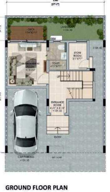  gardenia Floor Plan Ground Floor Plan