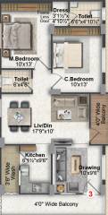 Floor Plan balaji-aura Floor Plan Floor Plan