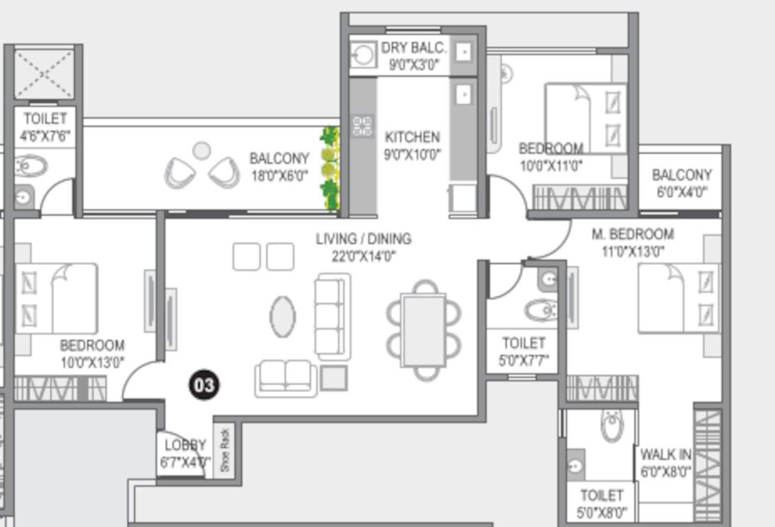  city one vezdaa Floor Plan Floor Plan