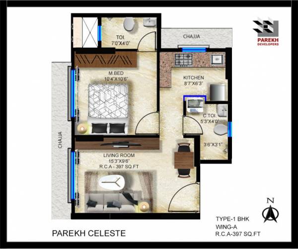  parekh-celeste Floor Plan Floor Plan