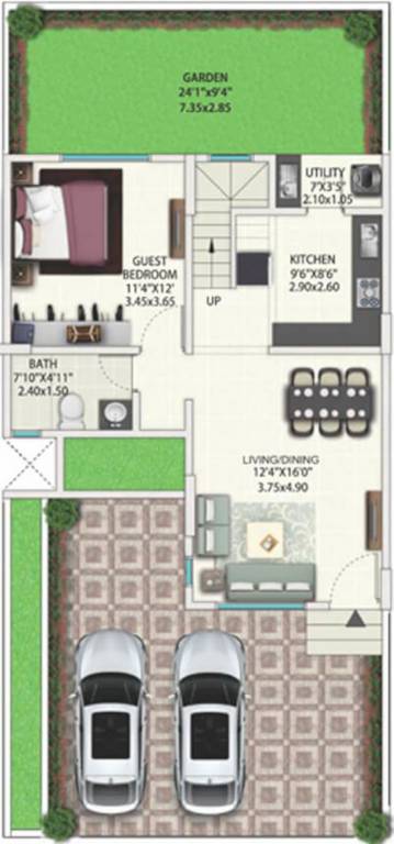  world of joy c Floor Plan Ground Floor Plan
