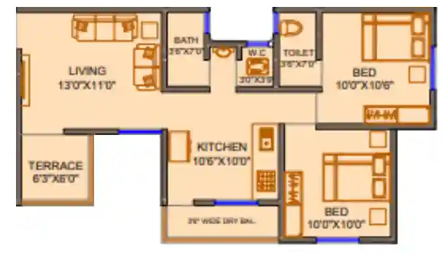 Floor Plan purandhar gold Floor Plan Floor Plan