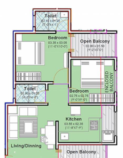  park Floor Plan Floor Plan