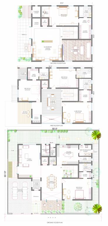 Floor Plan villas elevation concept Floor Plan Floor Plan
