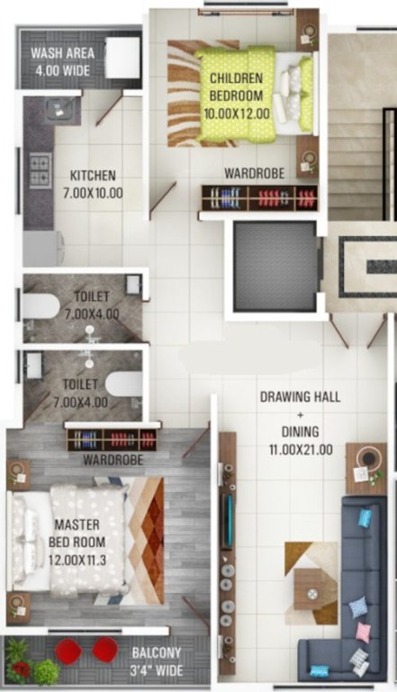  apartment Floor Plan Floor Plan