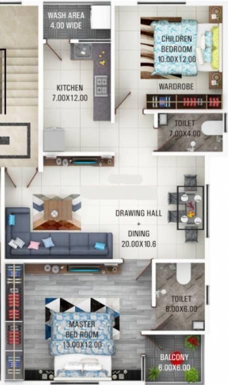  apartment Floor Plan Floor Plan