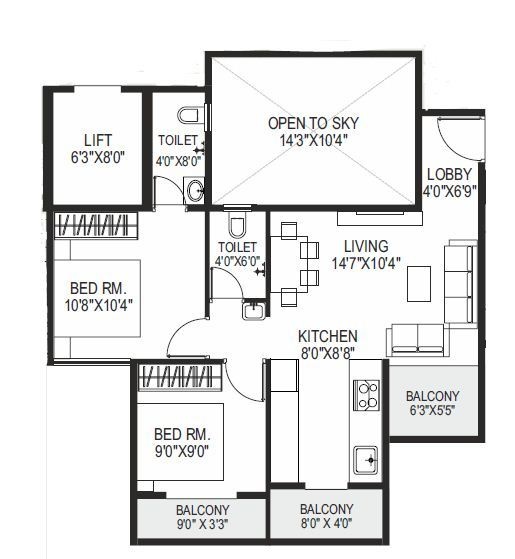  rachit kalpavriksha Floor Plan Floor Plan