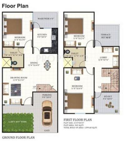 Rai Bhavya City Phase1 (3BHK+3T (1,400 sq ft) 1400 sq ft)