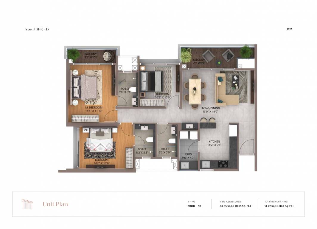  crown towers Floor Plan Floor Plan