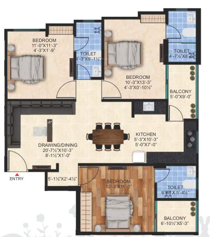  mayfair greens Floor Plan Floor Plan