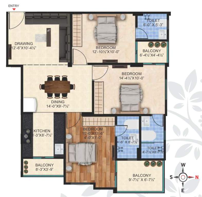  mayfair greens Floor Plan Floor Plan