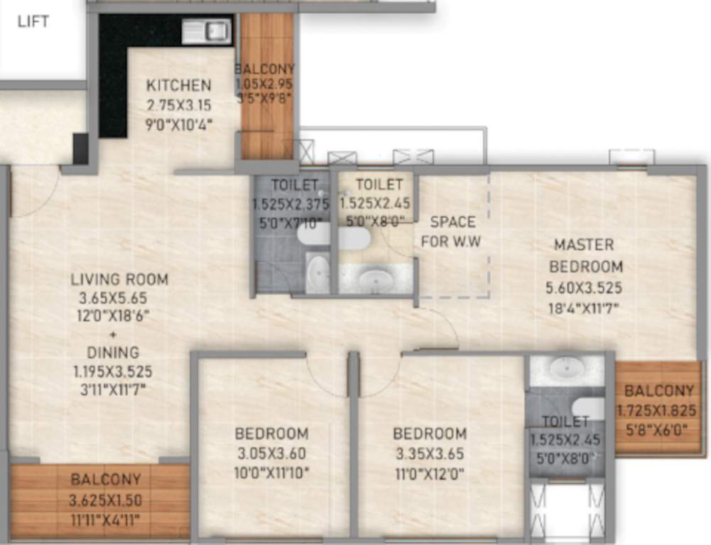  life republic sector 13 13th avenue aros phase i Floor Plan Floor Plan