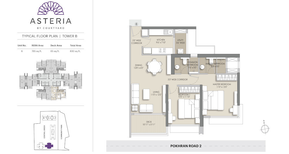courtyard Floor Plan Floor Plan