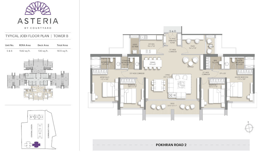 courtyard Floor Plan Floor Plan