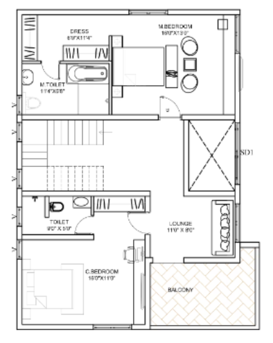  zen- Floor Plan First Floor Plan