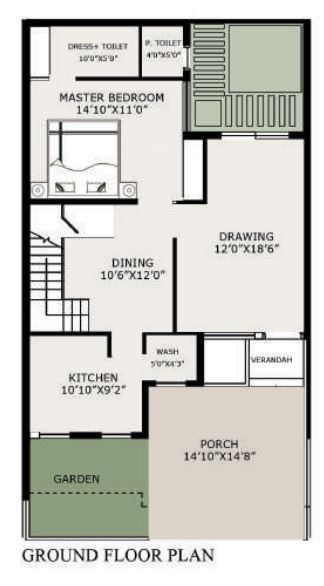 vedanta vihar phase 1 Floor Plan Ground Floor Plan