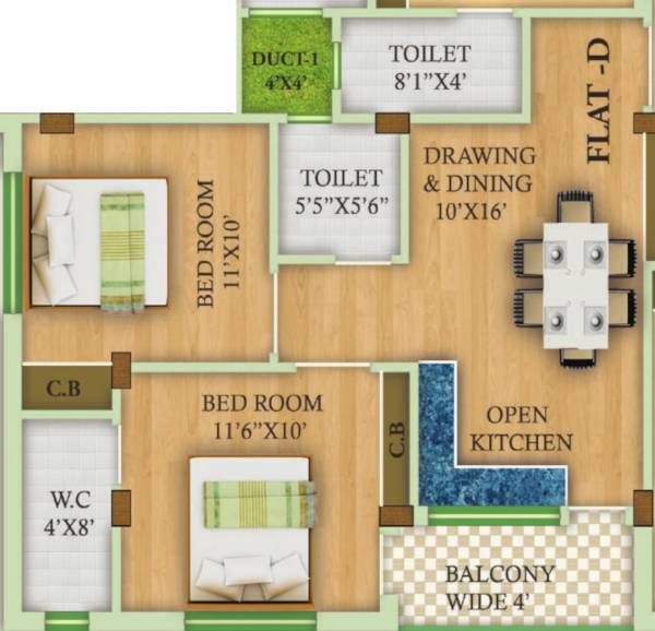  mangalmurti-residency Floor Plan Floor Plan