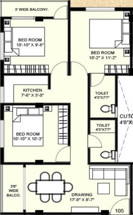  niwas Floor Plan Floor Plan