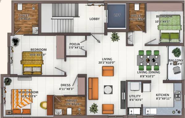  shelters-natesar Floor Plan Floor Plan