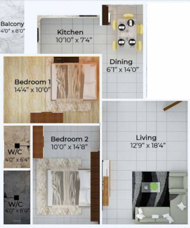  pearl apartments Floor Plan Floor Plan