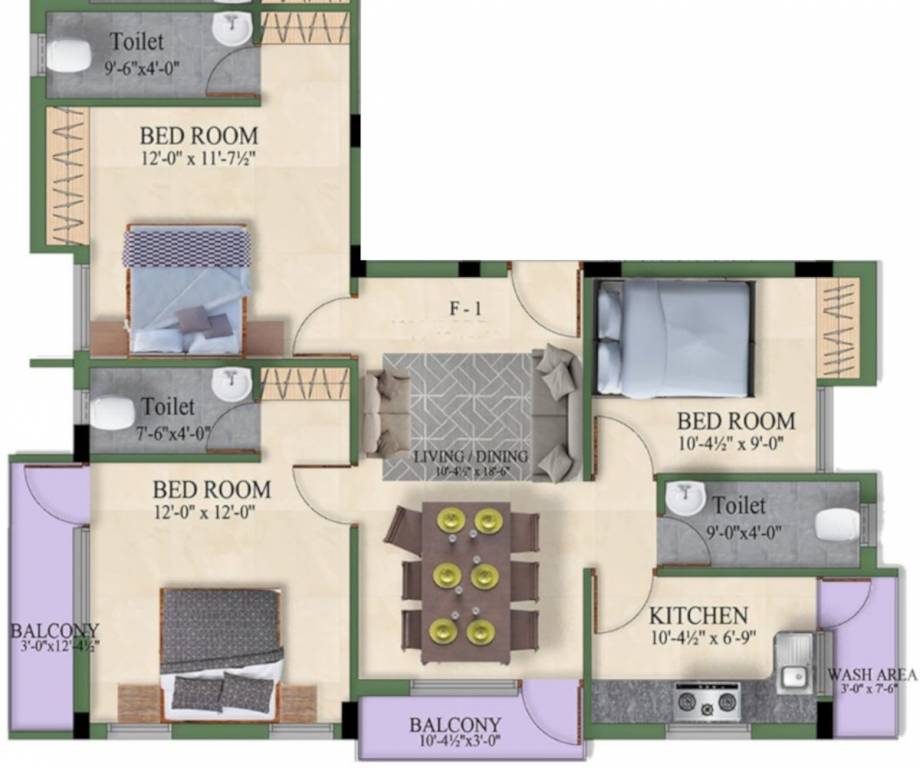  protos Floor Plan Floor Plan
