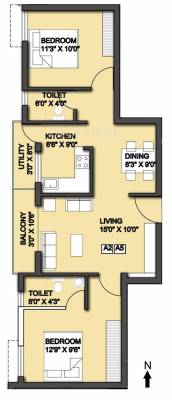 Winner Winners Nakshatra (2BHK+2T (920 sq ft) 920 sq ft)