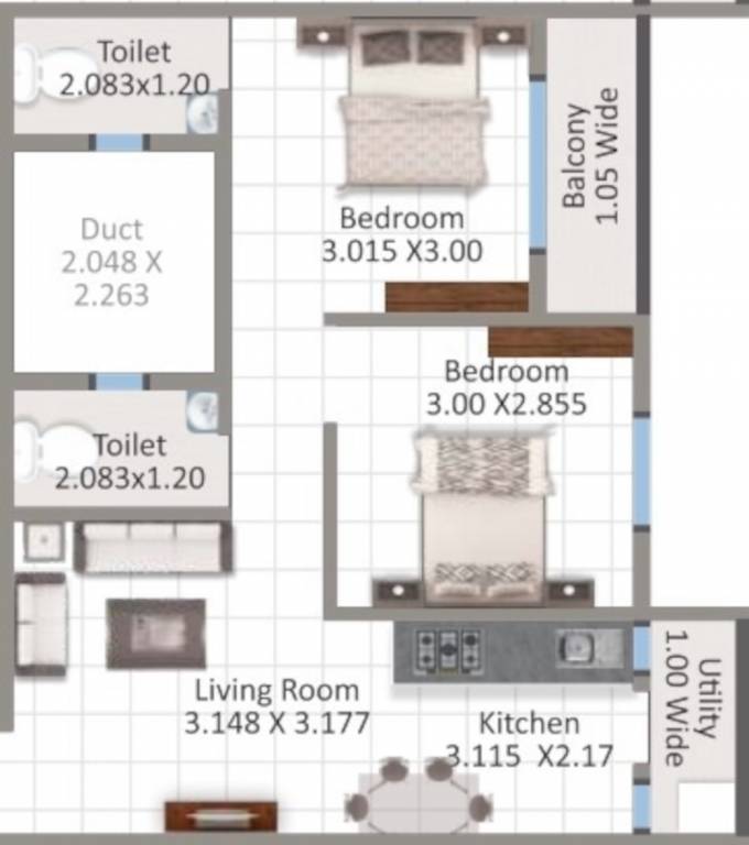  kanchan ganga ll Floor Plan Floor Plan