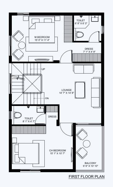  pranav-grove-park Floor Plan First Floor Plan