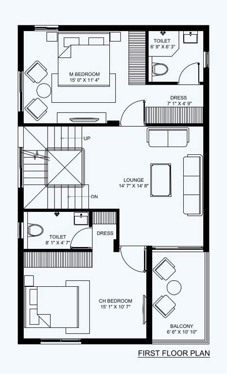  pranav grove park Floor Plan First Floor Plan
