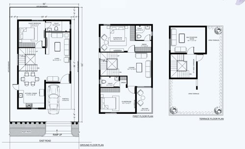  pranav-grove-park Floor Plan Terrace Floor Plan