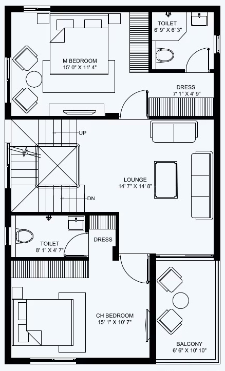 First Floor Plan pranav grove park Floor Plan First Floor Plan