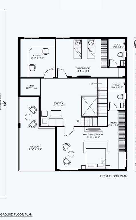  pranav grove park Floor Plan First Floor Plan