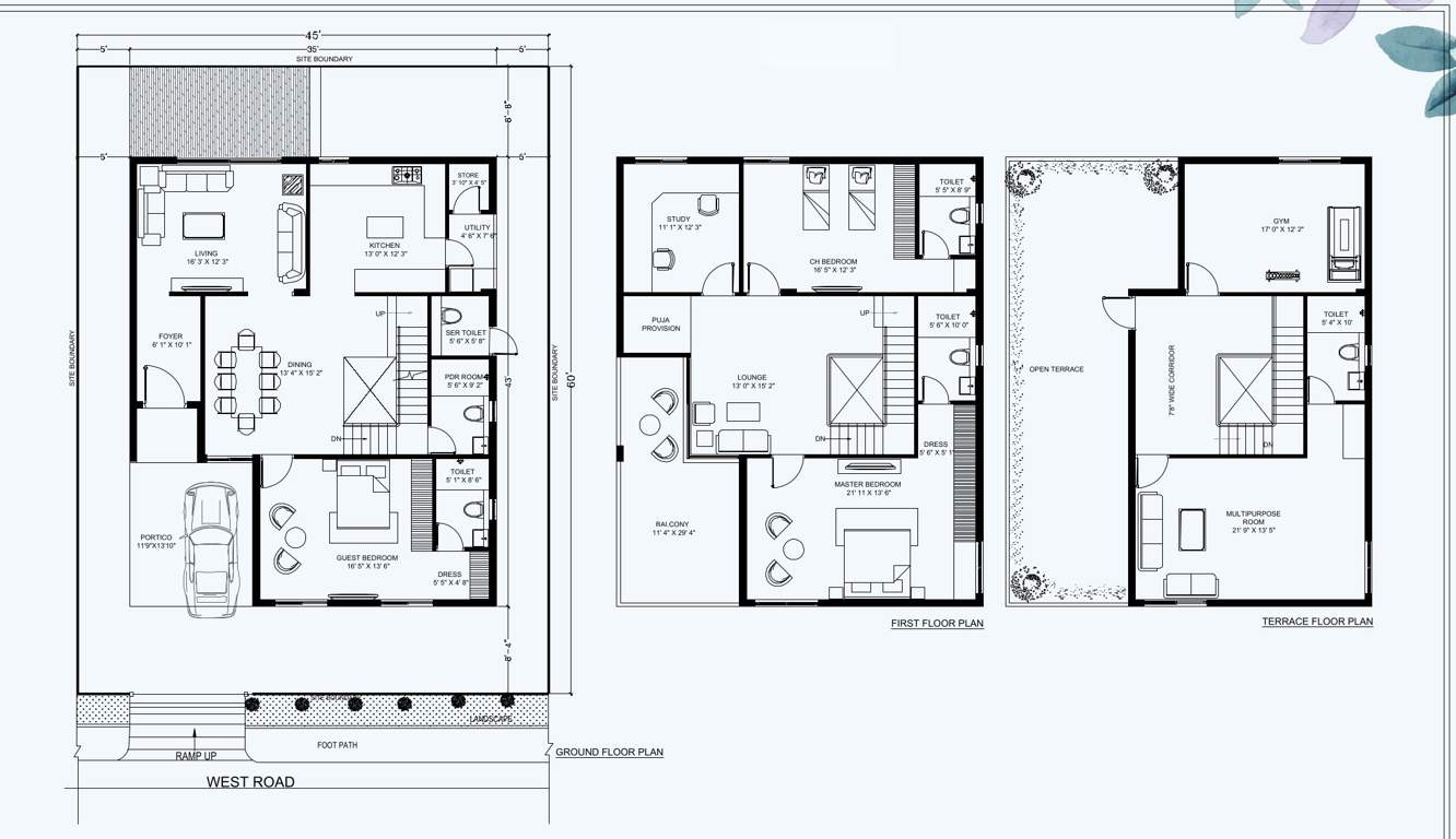  pranav grove park Floor Plan Floor Plan