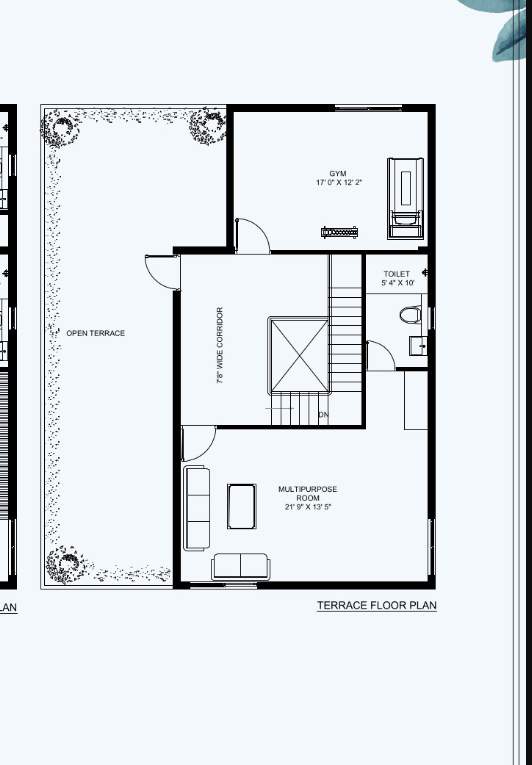  pranav grove park Floor Plan Second Floor Plan