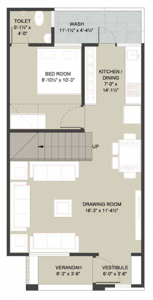  sattva-villa Floor Plan Ground Floor Plan