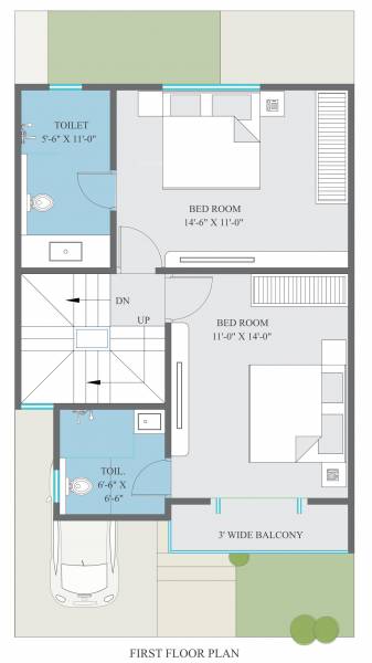 vatika-121 Floor Plan First Floor Plan
