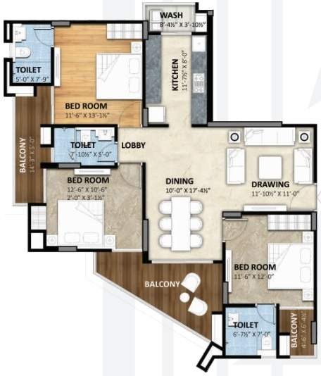  the aristo Floor Plan Floor Plan