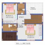  nithish-villa Floor Plan First Floor Plan