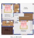  nithish-villa Floor Plan First Floor Plan