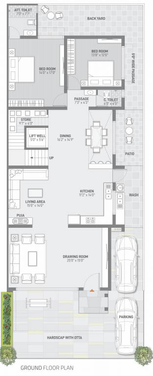  saamarth lavish villa Floor Plan Ground Floor Plan
