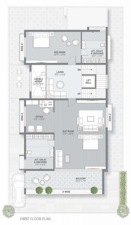  saamarth lavish villa Floor Plan First Floor Plan