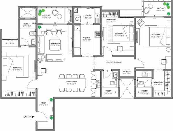  the-retreat Floor Plan Floor Plan