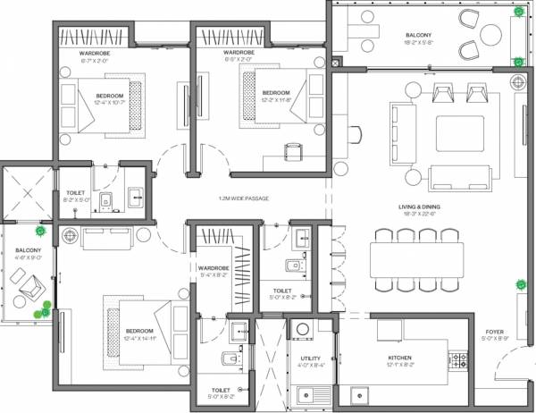  the-retreat Floor Plan Floor Plan