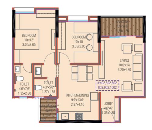  towers-east-phase-4 Floor Plan Floor Plan