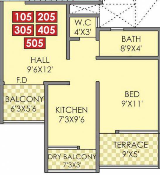  sky-park Floor Plan Floor Plan