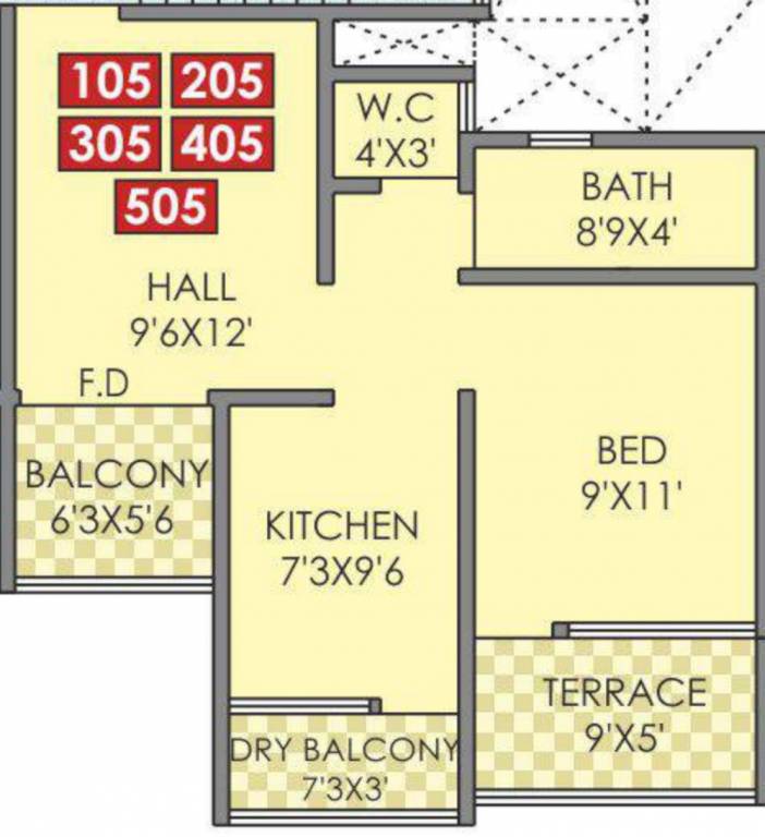  sky park Floor Plan Floor Plan