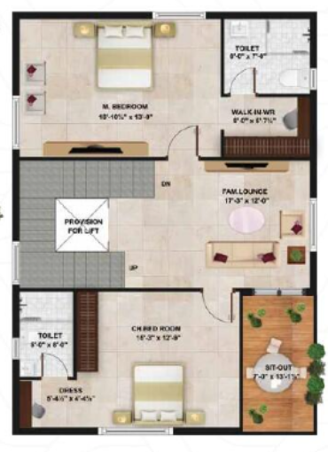  praveens hillside Floor Plan First Floor Plan