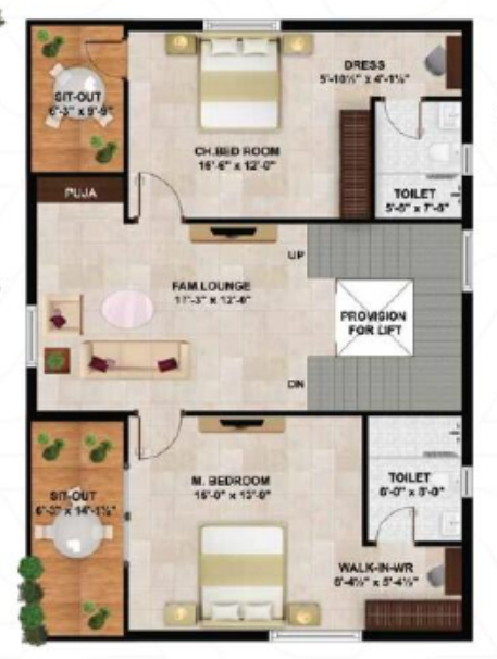  praveens hillside Floor Plan First Floor Plan