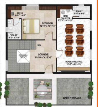  praveens hillside Floor Plan Second Floor Plan