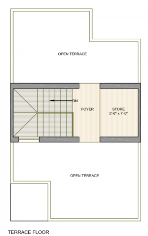 Terrace Floor Plan south park Floor Plan Terrace Floor Plan
